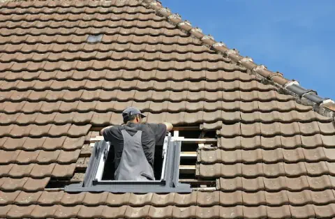 Pose de velux - Les Gets